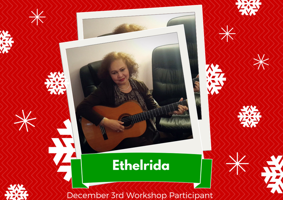 December 3rd Workshop - Ethelrida