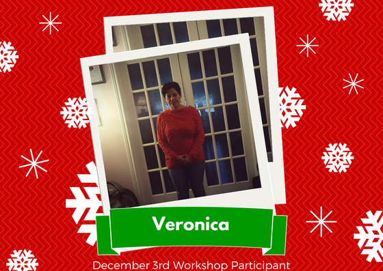 December 3rd Workshop Participant - Veronica